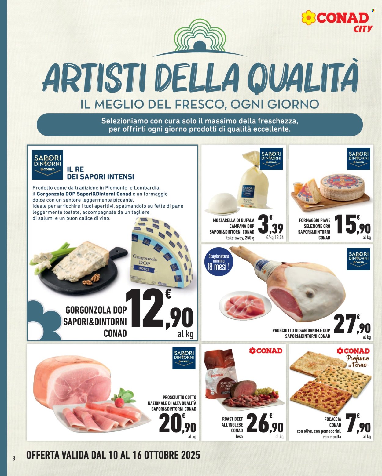 Volantino Conad City - 10/10/2025 - 16/10/2025. Pagina 8