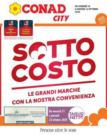 Volantino Conad City - 10/10/2025 - 16/10/2025.