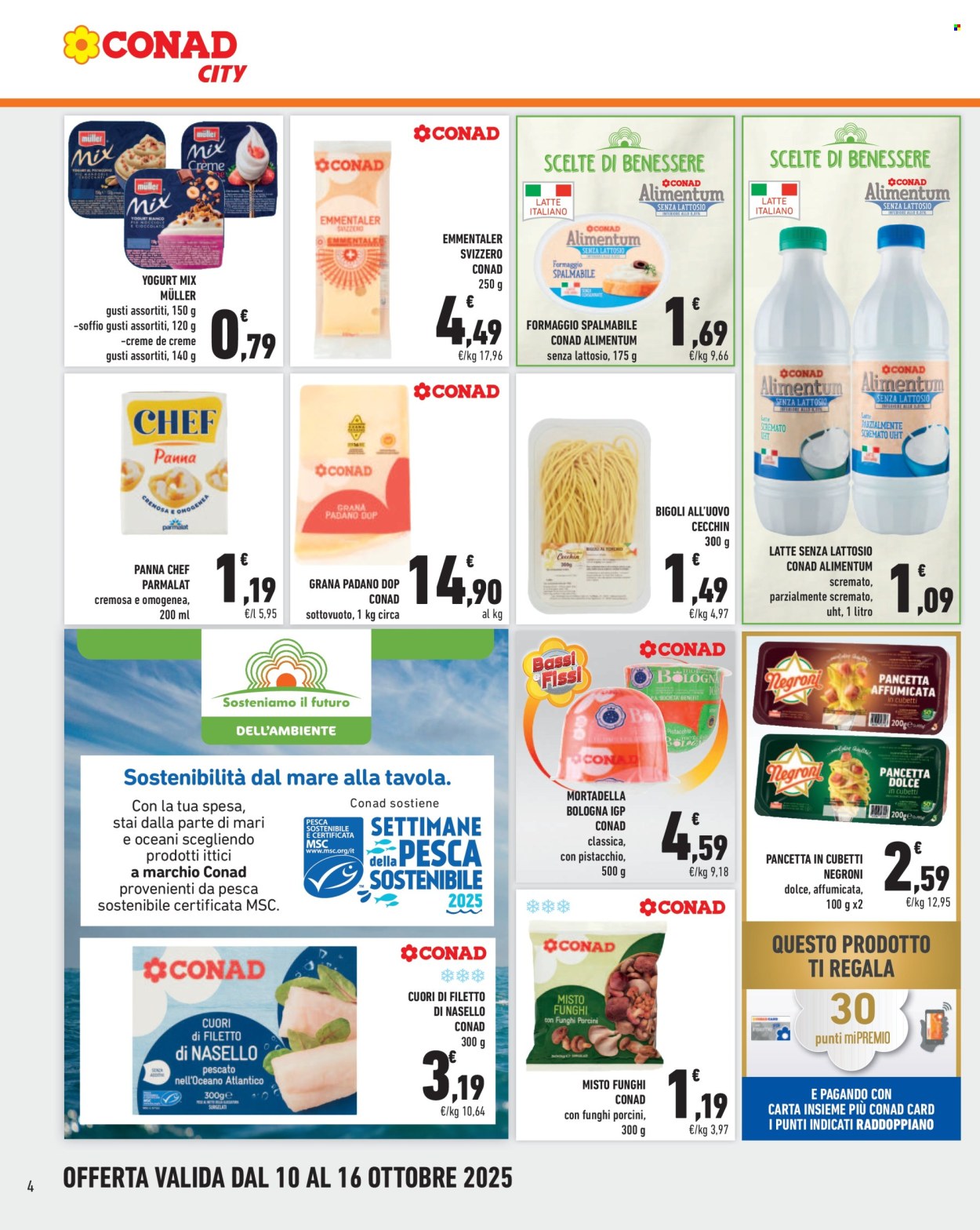 Volantino Conad City - 10/10/2025 - 16/10/2025. Pagina 4