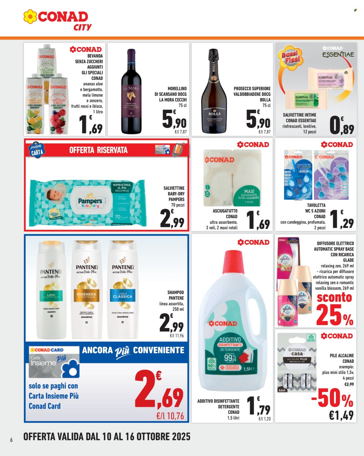 Volantino Conad City - 10/10/2025 - 16/10/2025. Pagina 6