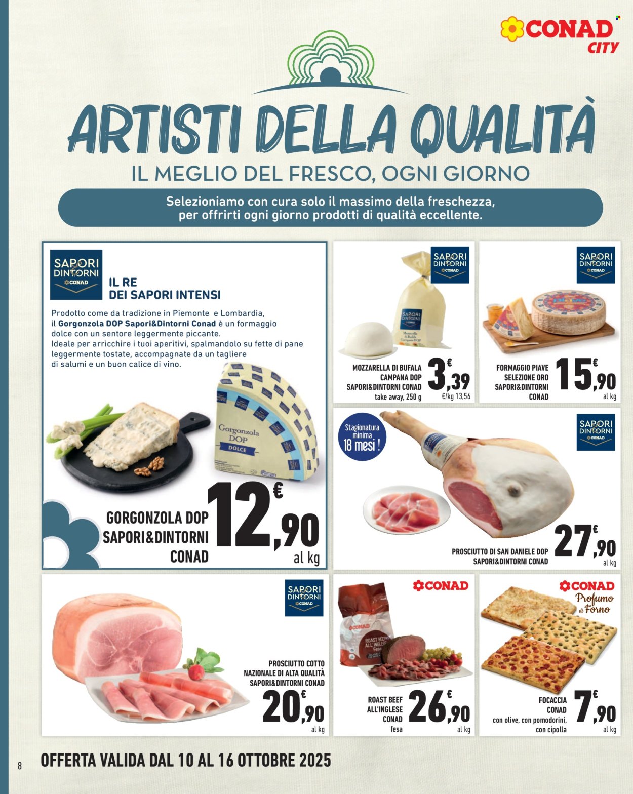 Volantino Conad City - 10/10/2025 - 16/10/2025. Pagina 8