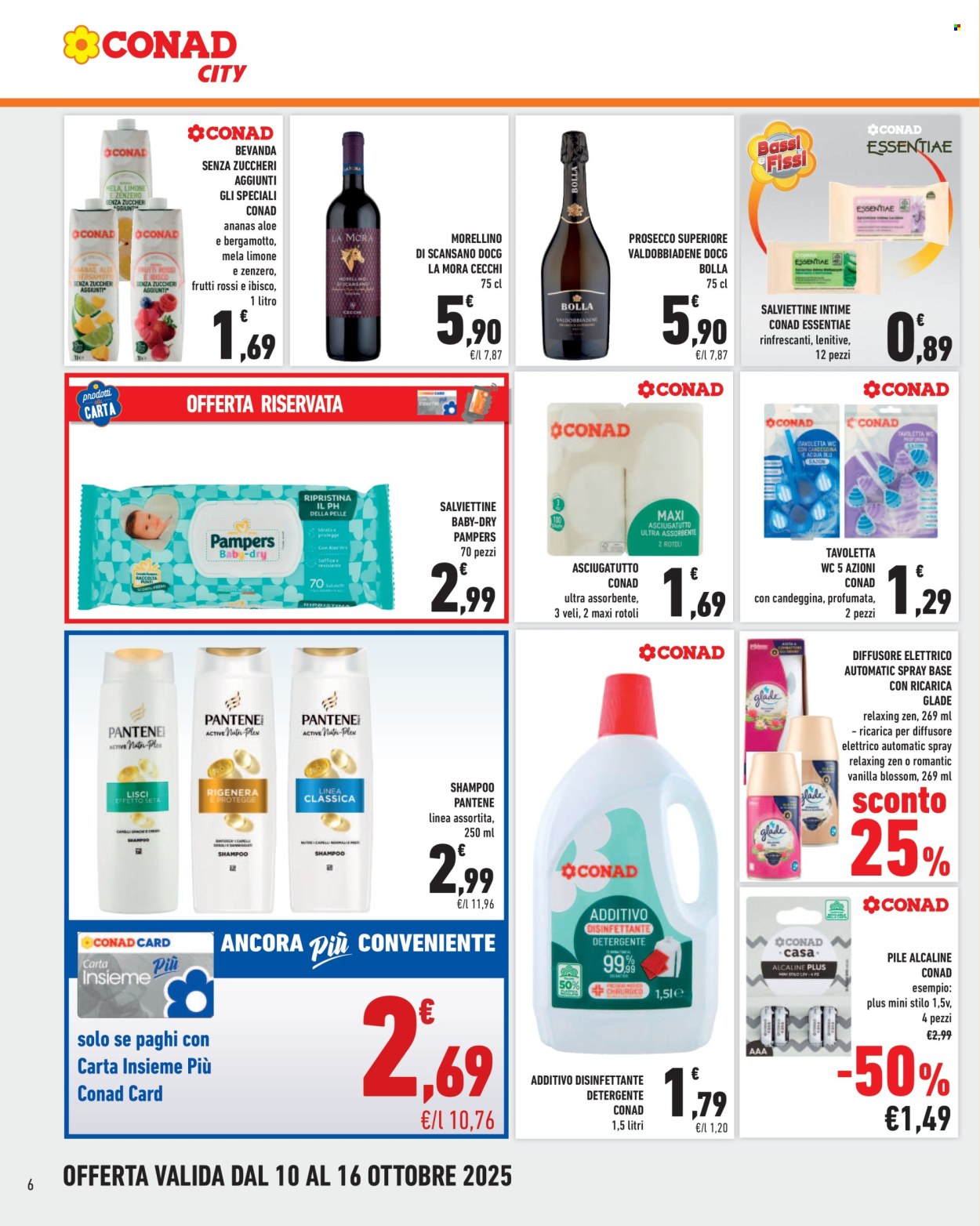 Volantino Conad City - 10/10/2025 - 16/10/2025. Pagina 6
