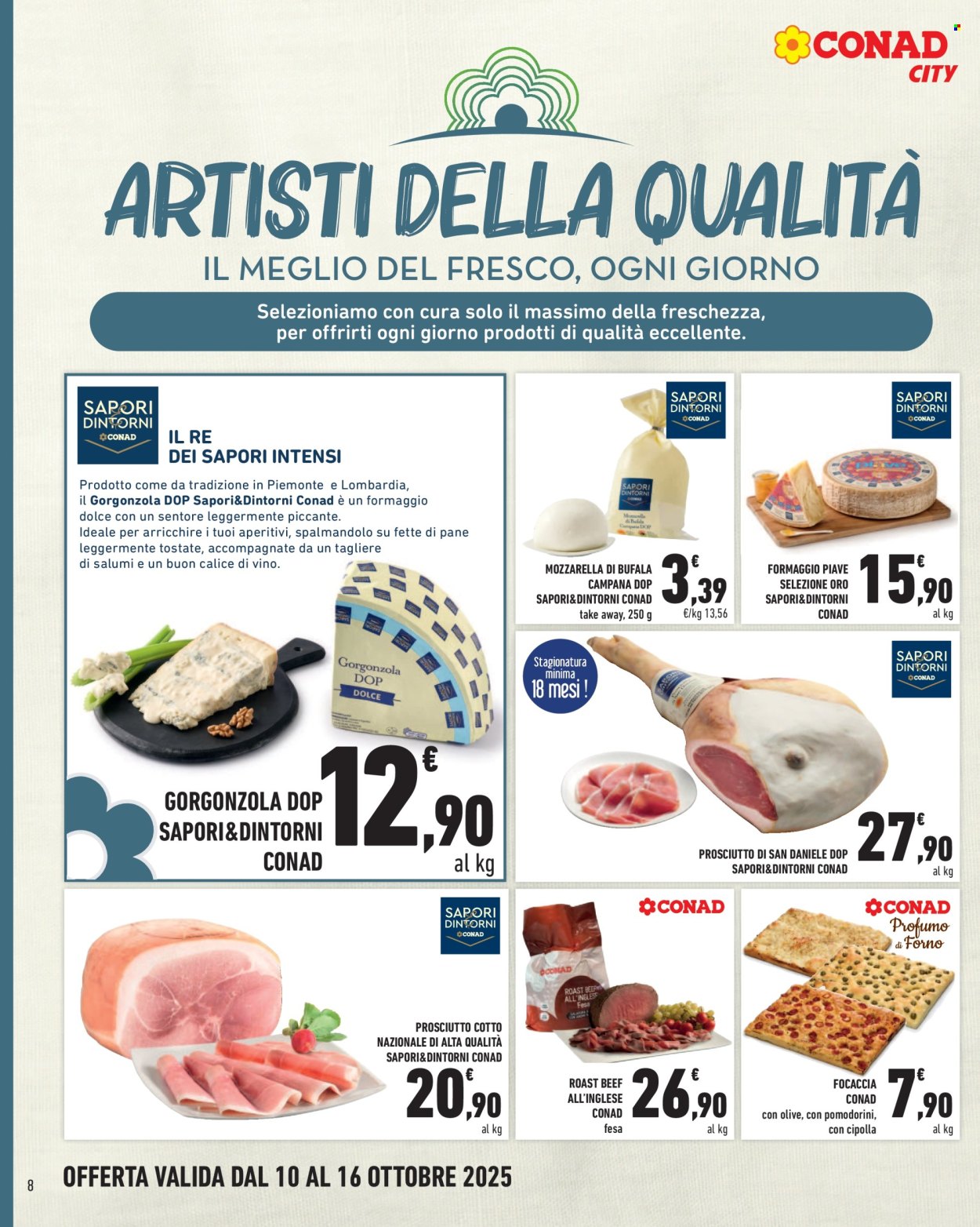 Volantino Conad City - 10/10/2025 - 16/10/2025. Pagina 8