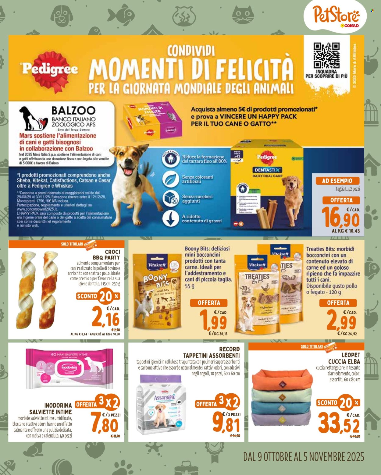 Volantino Pet Store Conad - 9/10/2025 - 5/11/2025. Pagina 3