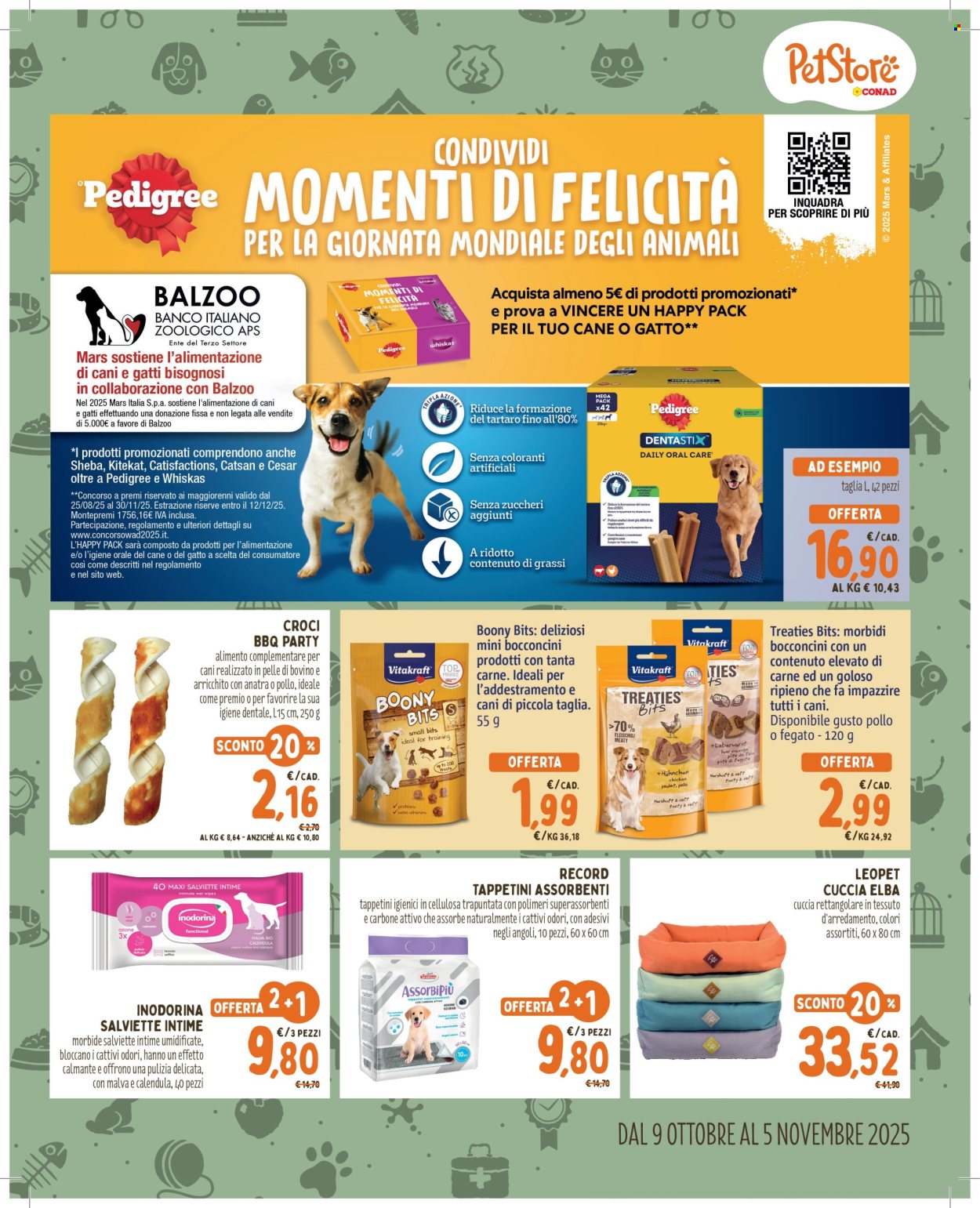 Volantino Pet Store Conad - 9/10/2025 - 5/11/2025. Pagina 3