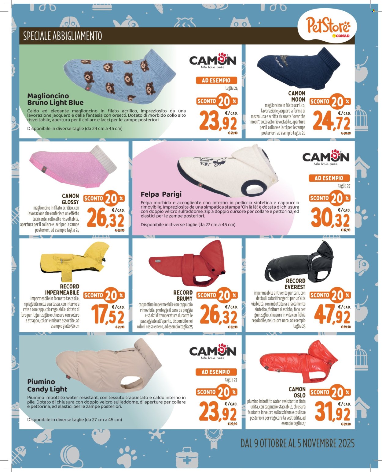 Volantino Pet Store Conad - 9/10/2025 - 5/11/2025. Pagina 7