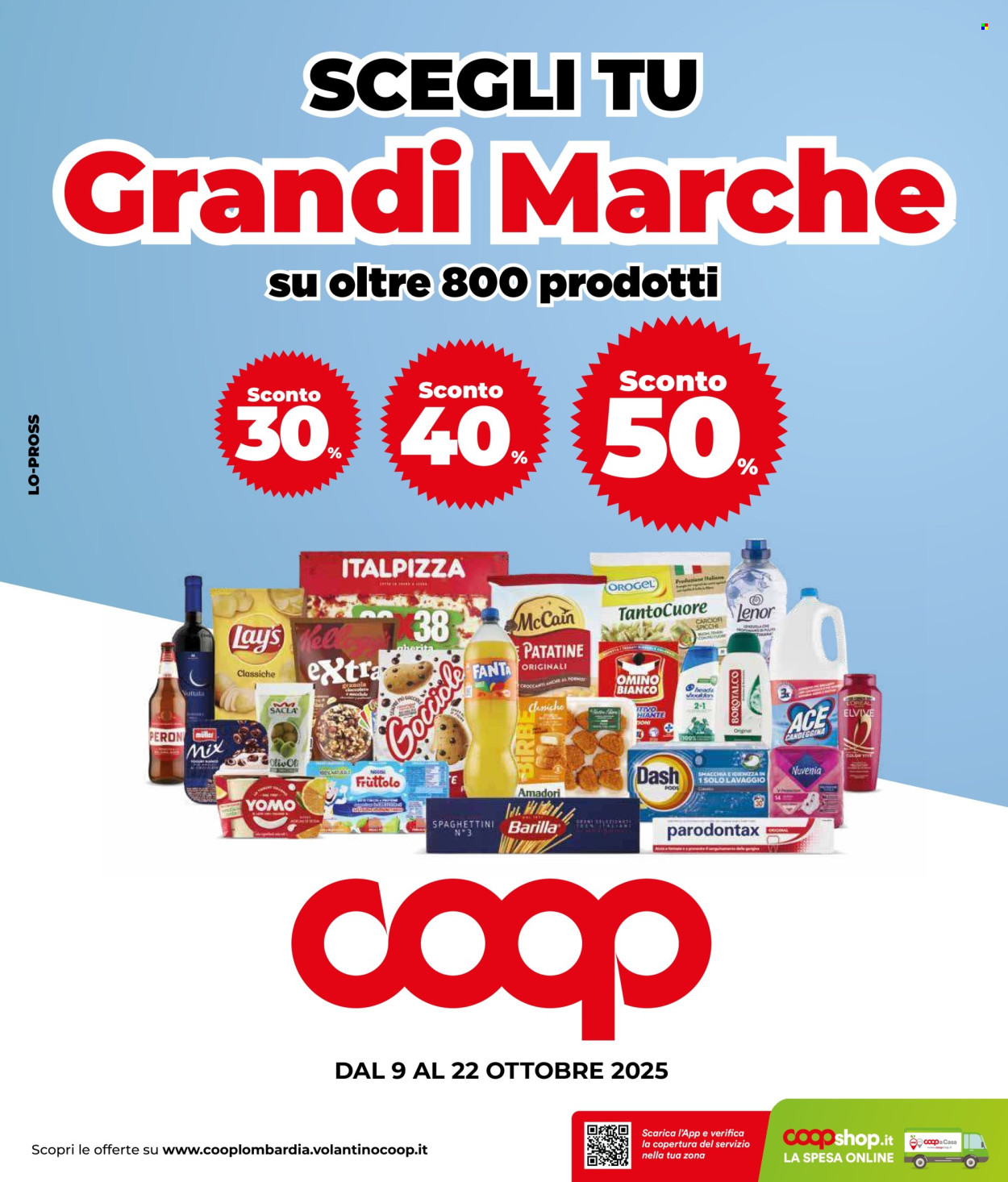 Volantino Coop - 9/10/2025 - 22/10/2025. Pagina 1