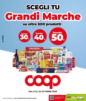 Volantino Coop - 9/10/2025 - 22/10/2025.