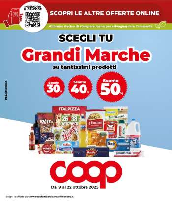 Volantino Coop - 9/10/2025 - 22/10/2025.