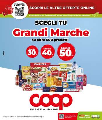 Volantino Coop - 9/10/2025 - 22/10/2025.