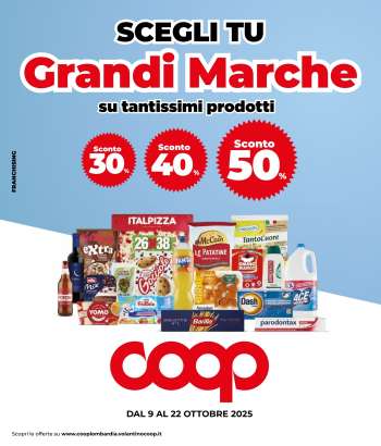 Volantino Coop - 9/10/2025 - 22/10/2025.
