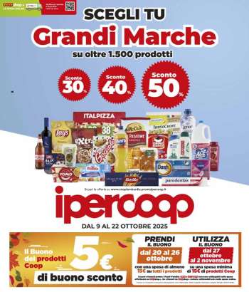 Volantino Coop - 9/10/2025 - 22/10/2025.