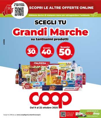 Volantino Coop - 9/10/2025 - 22/10/2025.
