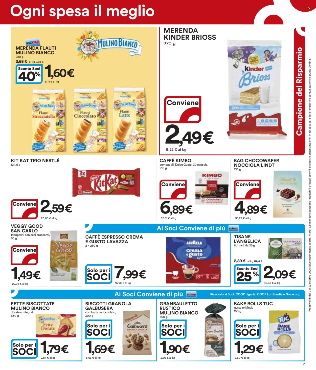 Volantino Coop - 9/10/2025 - 22/10/2025. Pagina 21
