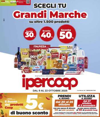 Volantino Coop - 9/10/2025 - 22/10/2025.