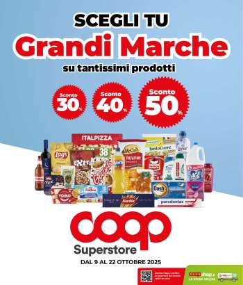 Volantino Coop - 9/10/2025 - 22/10/2025.