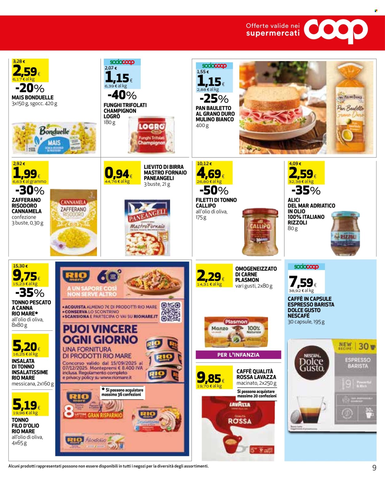 Volantino Coop - 9/10/2025 - 22/10/2025. Pagina 9