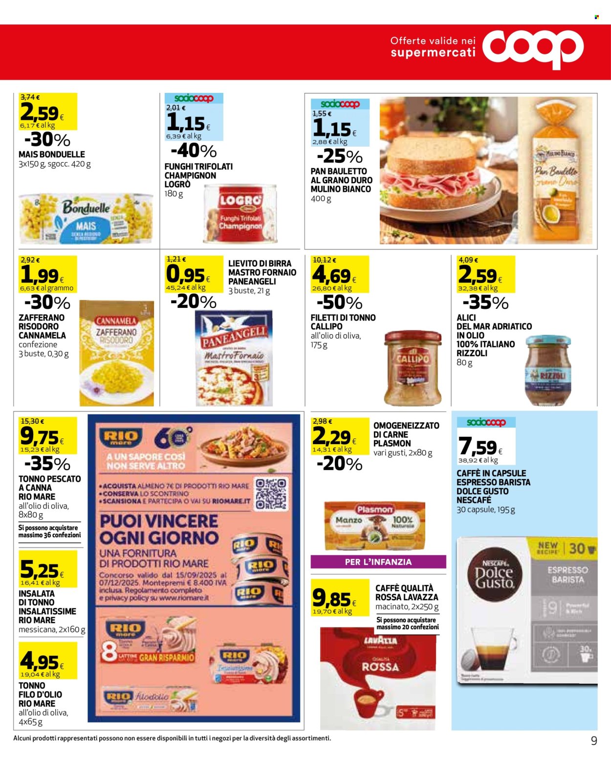 Volantino Coop - 9/10/2025 - 22/10/2025. Pagina 9