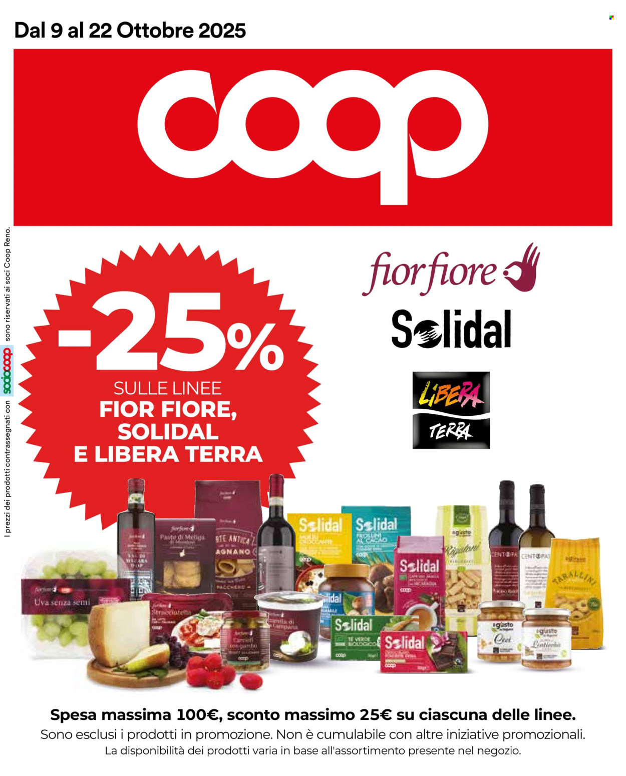 Volantino Coop - 9/10/2025 - 22/10/2025. Pagina 1