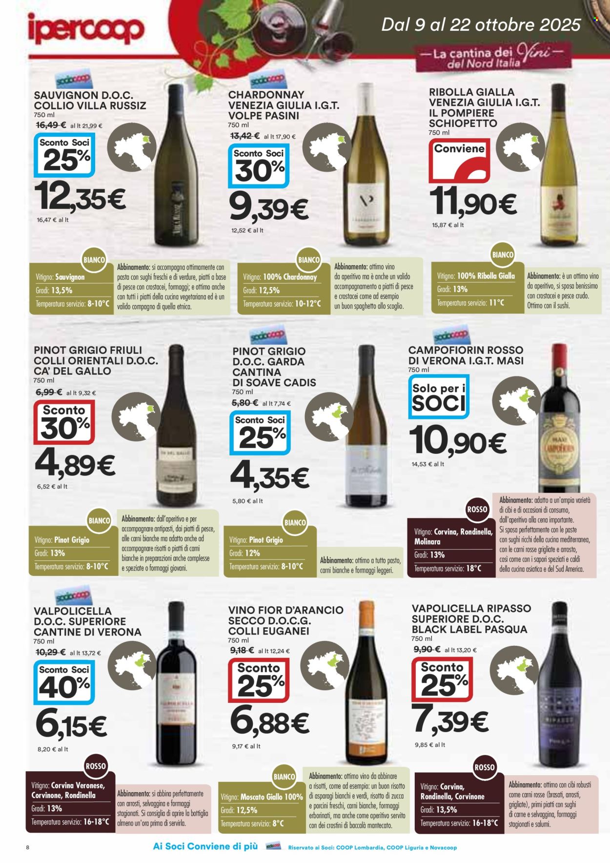 Volantino Coop - 9/10/2025 - 22/10/2025. Pagina 8