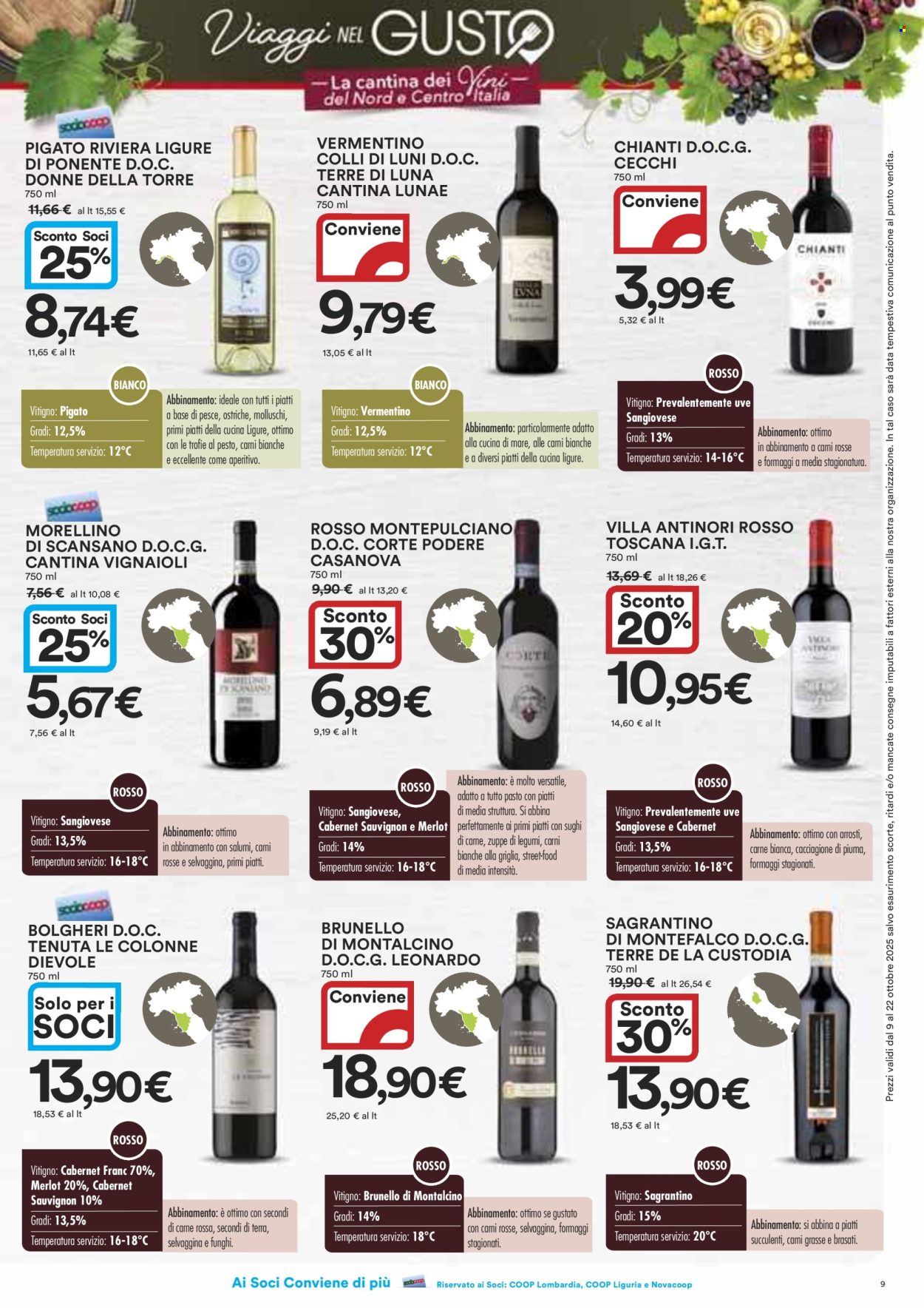 Volantino Coop - 9/10/2025 - 22/10/2025. Pagina 9