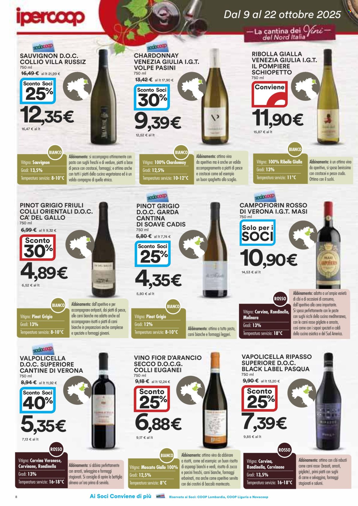 Volantino Coop - 9/10/2025 - 22/10/2025. Pagina 8