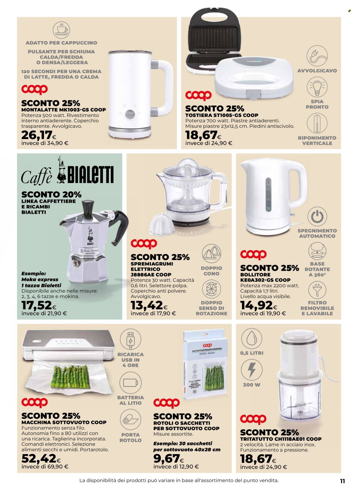 Volantino Coop - 9/10/2025 - 5/11/2025. Pagina 11