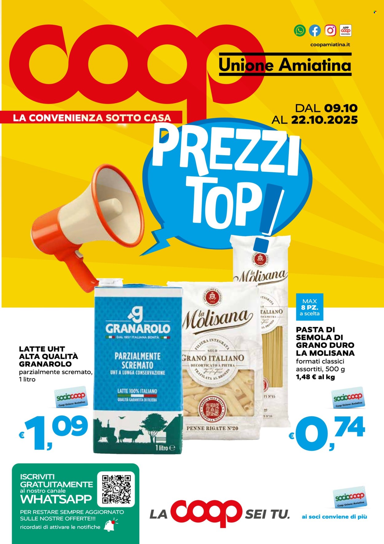 Volantino Coop - 9/10/2025 - 22/10/2025. Pagina 1