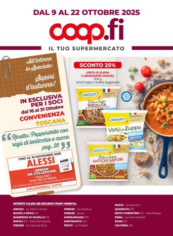 Volantino Coop - 9/10/2025 - 22/10/2025.