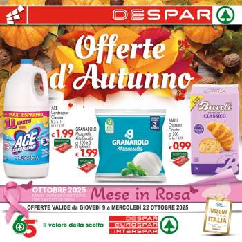 Volantino Eurospar - 9/10/2025 - 22/10/2025.