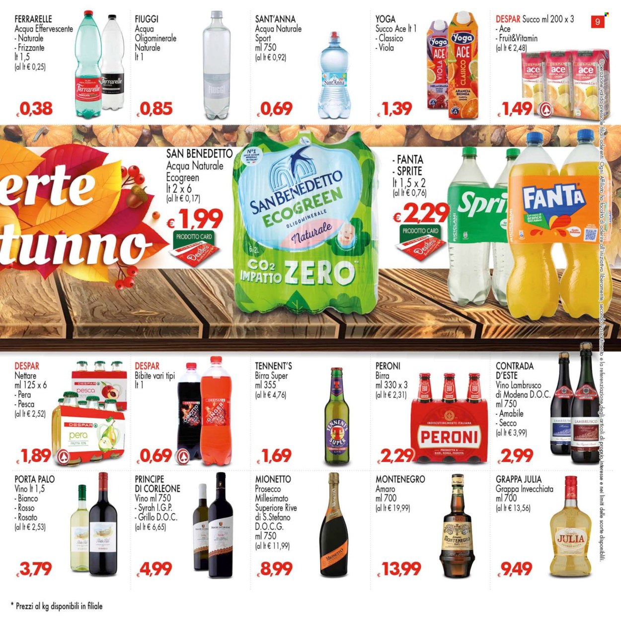 Volantino Eurospar - 9/10/2025 - 22/10/2025. Pagina 9