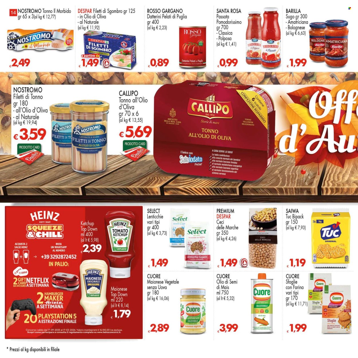Volantino Eurospar - 9/10/2025 - 22/10/2025. Pagina 14