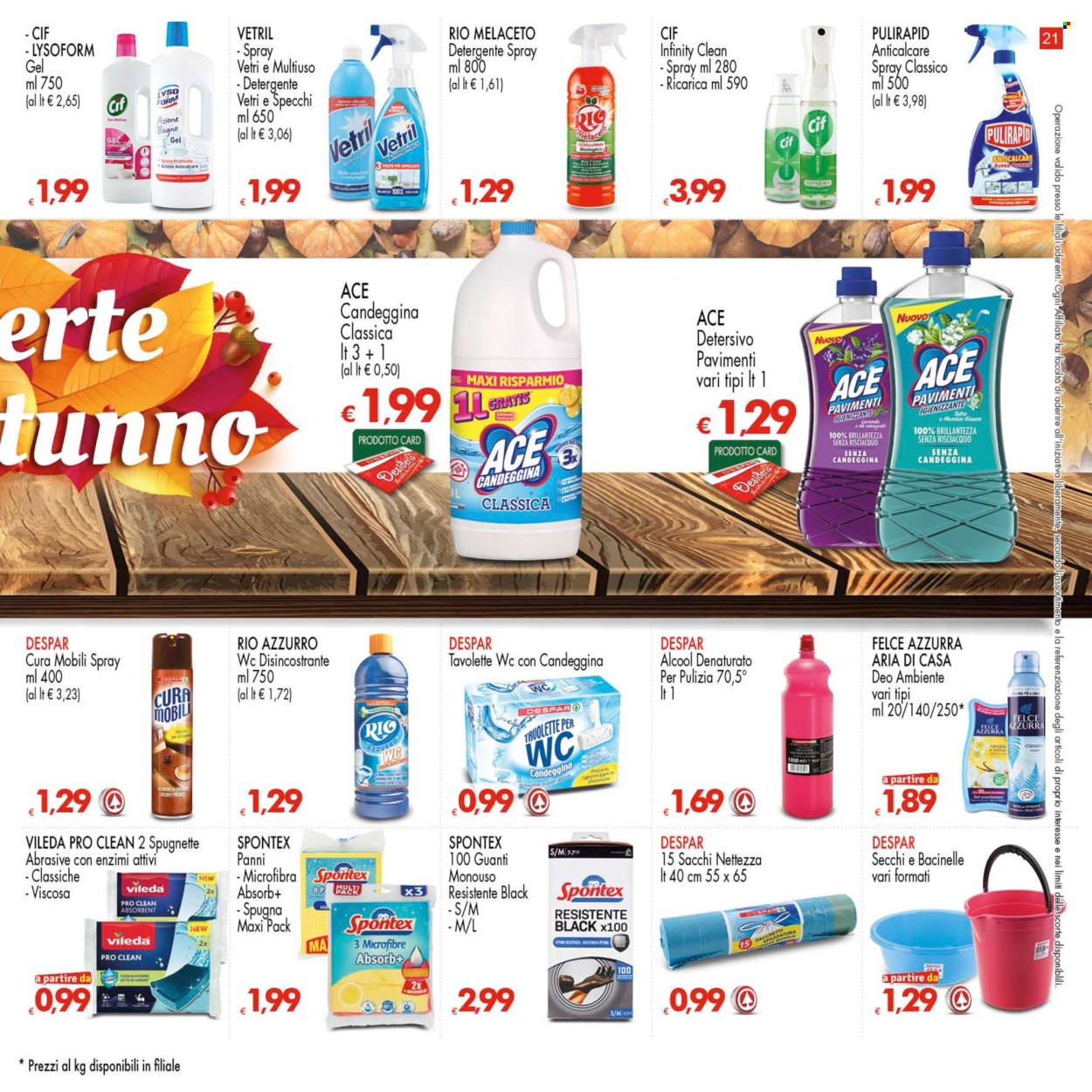 Volantino Eurospar - 9/10/2025 - 22/10/2025. Pagina 21