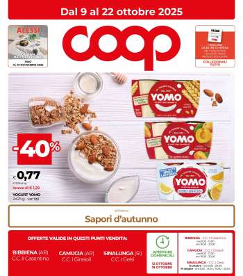 Volantino Coop - 9/10/2025 - 22/10/2025.