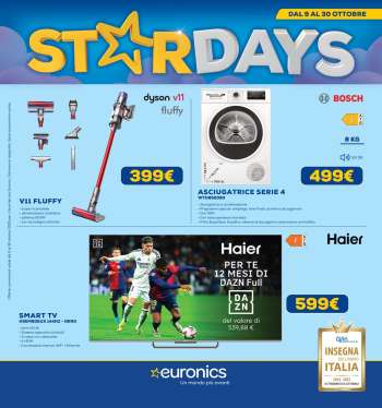Volantino Euronics - 9/10/2025 - 30/10/2025.