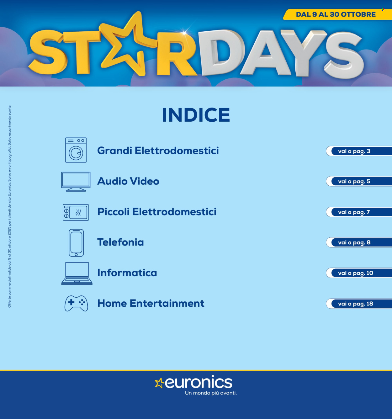 Volantino Euronics - 9/10/2025 - 30/10/2025. Pagina 2