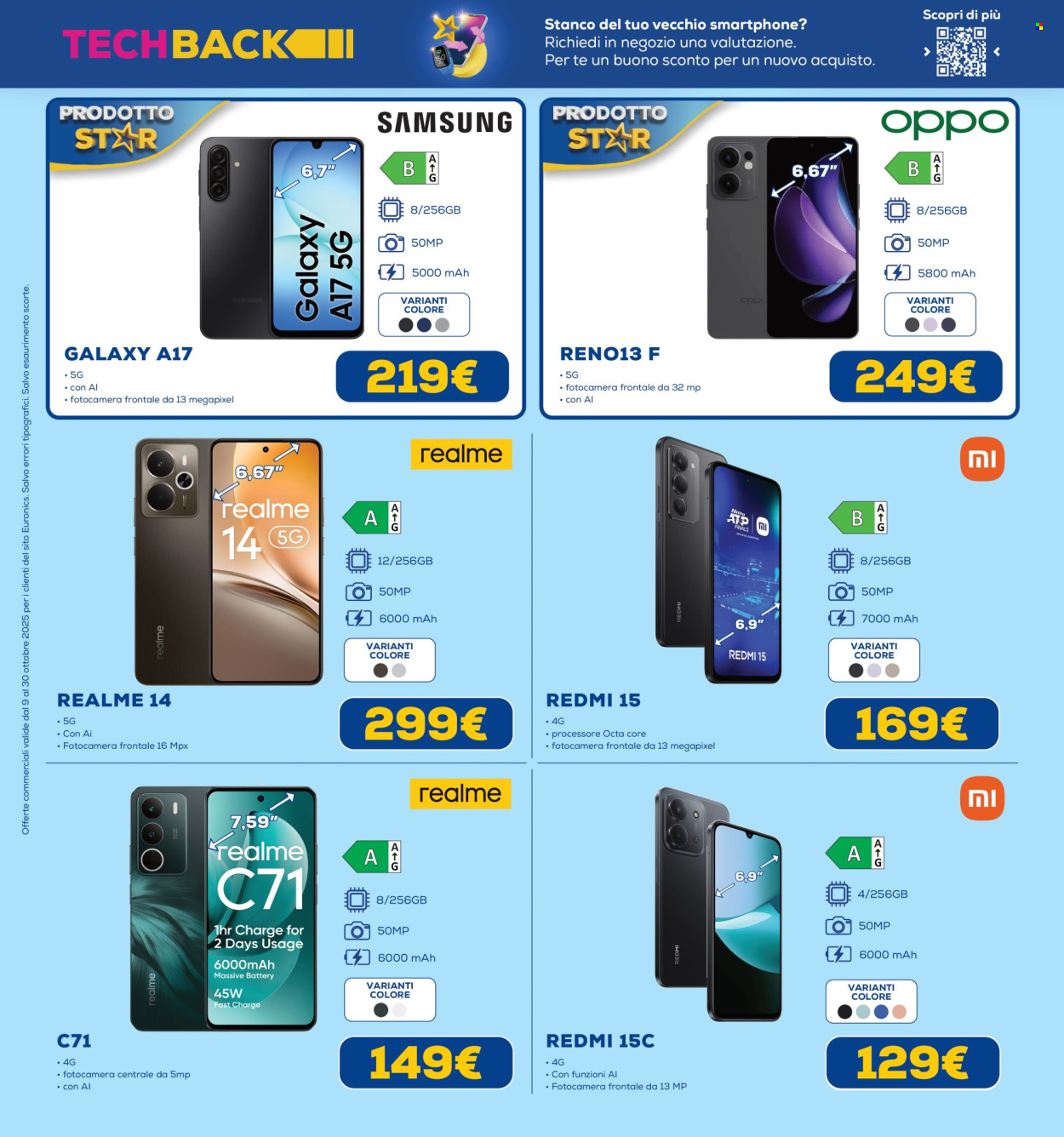 Volantino Euronics - 9/10/2025 - 30/10/2025. Pagina 9