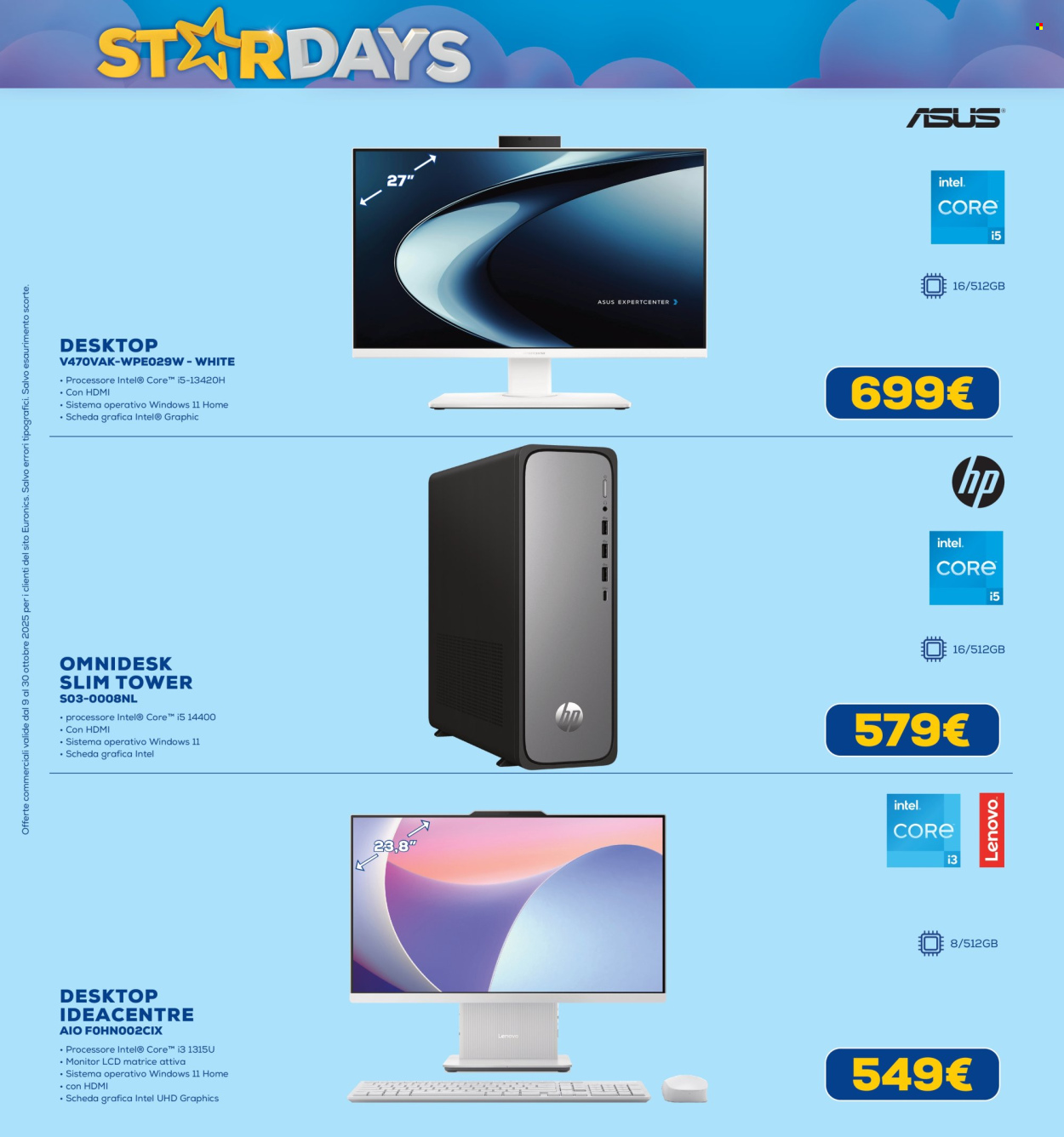 Volantino Euronics - 9/10/2025 - 30/10/2025. Pagina 12