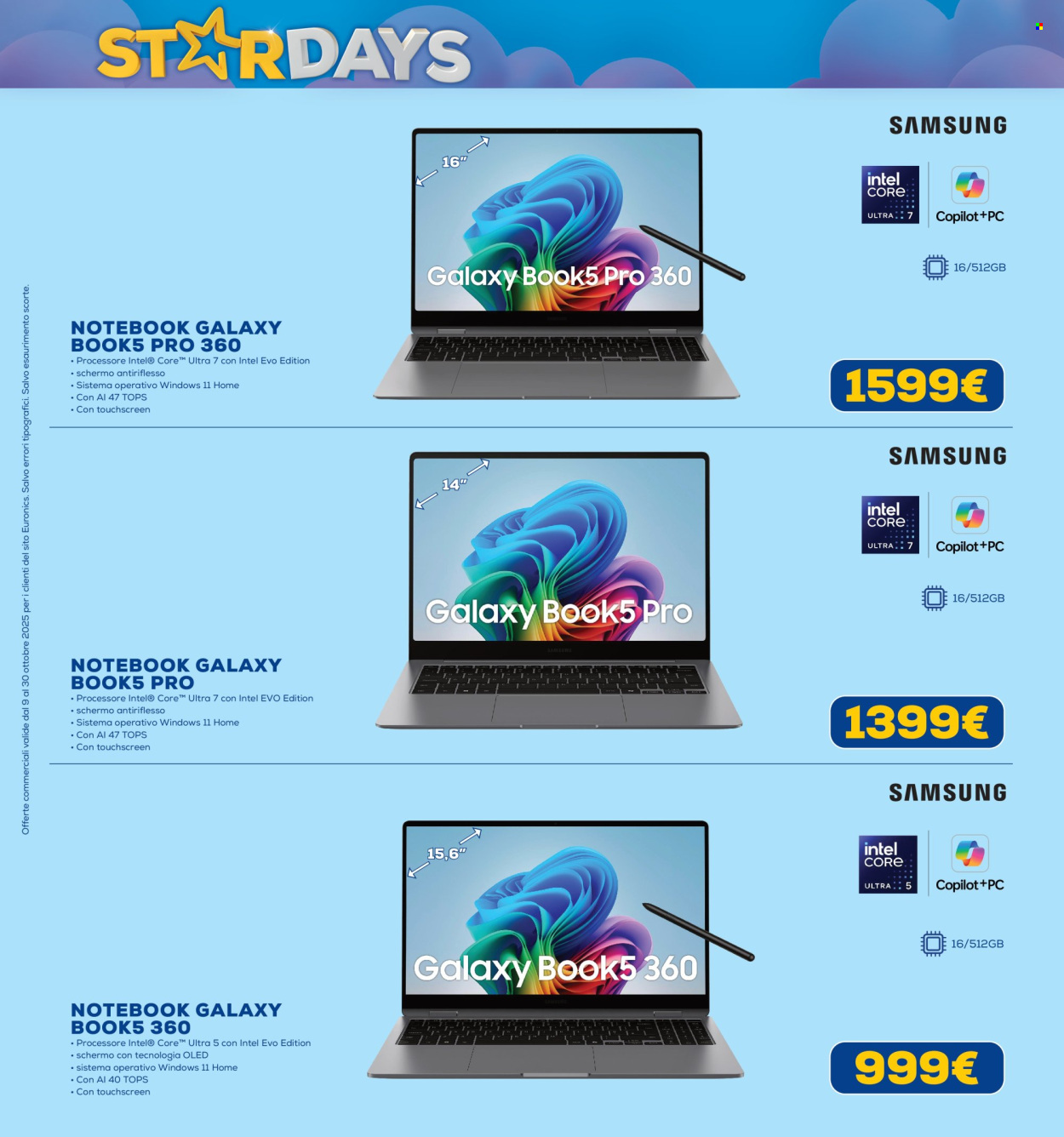 Volantino Euronics - 9/10/2025 - 30/10/2025. Pagina 14