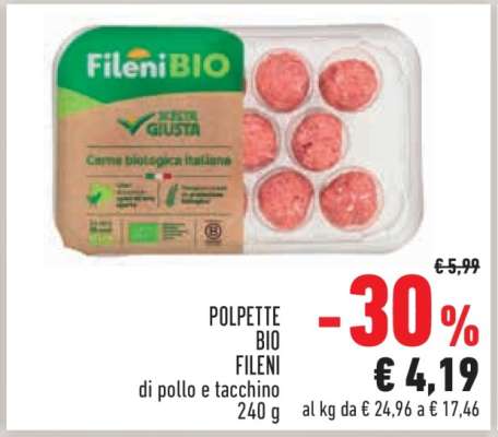 POLPETTE BIO FILENI
