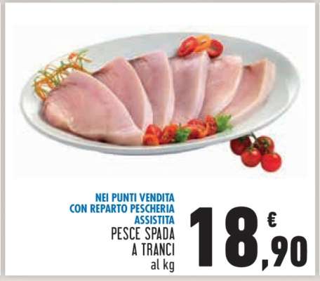 PESCE SPADA A TRANCI