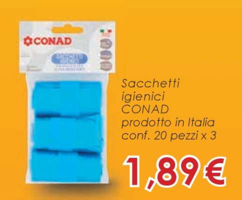 SACCHETTI IGIENICI CONAD