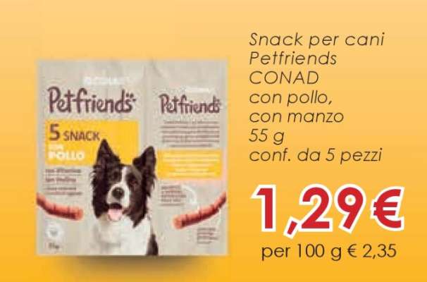 SNACK PER CANI PETFRIENDS