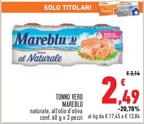 TONNO VERO MAREBLU