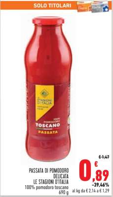 Passata di Pomodoro Delicata