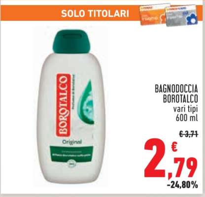 Bagnodoccia Borotalco