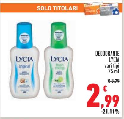 DEODORANTE LYCIA