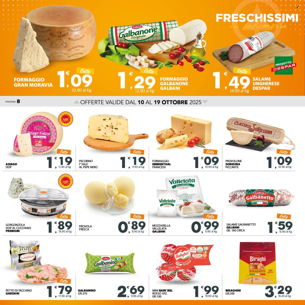 Volantino Eurospar - 10/10/2025 - 19/10/2025. Pagina 8