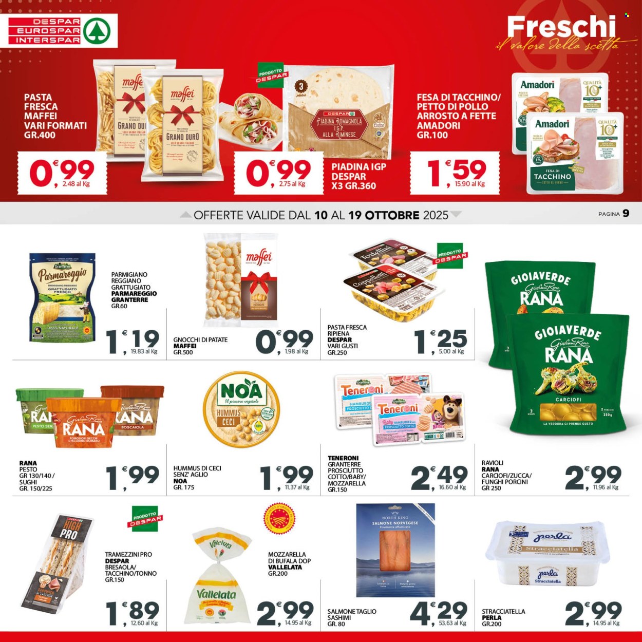 Volantino Eurospar - 10/10/2025 - 19/10/2025. Pagina 9