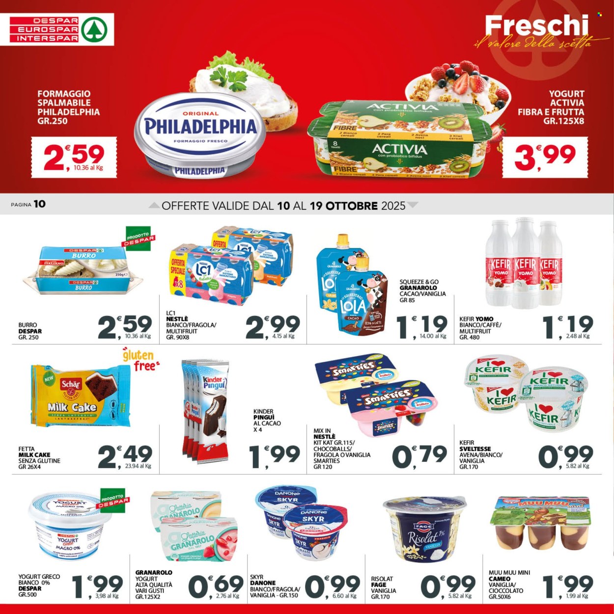 Volantino Eurospar - 10/10/2025 - 19/10/2025. Pagina 10